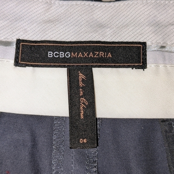 Slate Grey Cotton Dress Business Pants Slacks - Picture 5 of 7